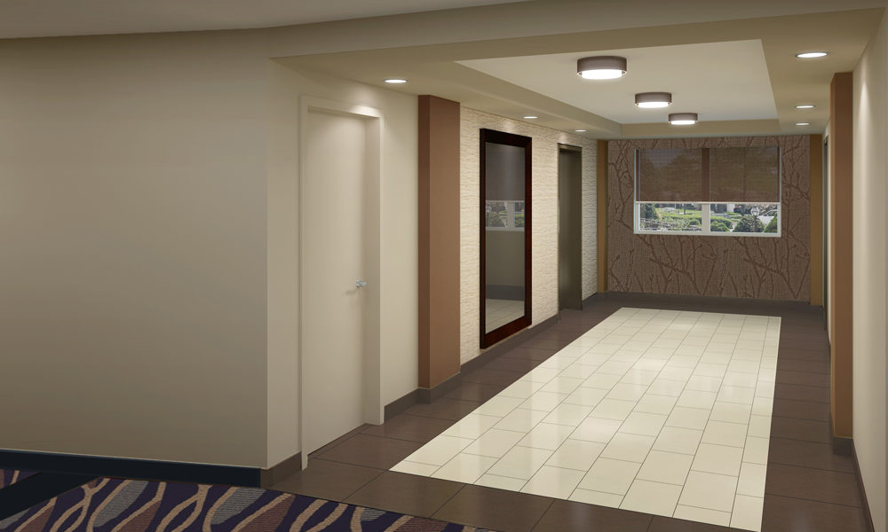 University Towers Elevator Lobby